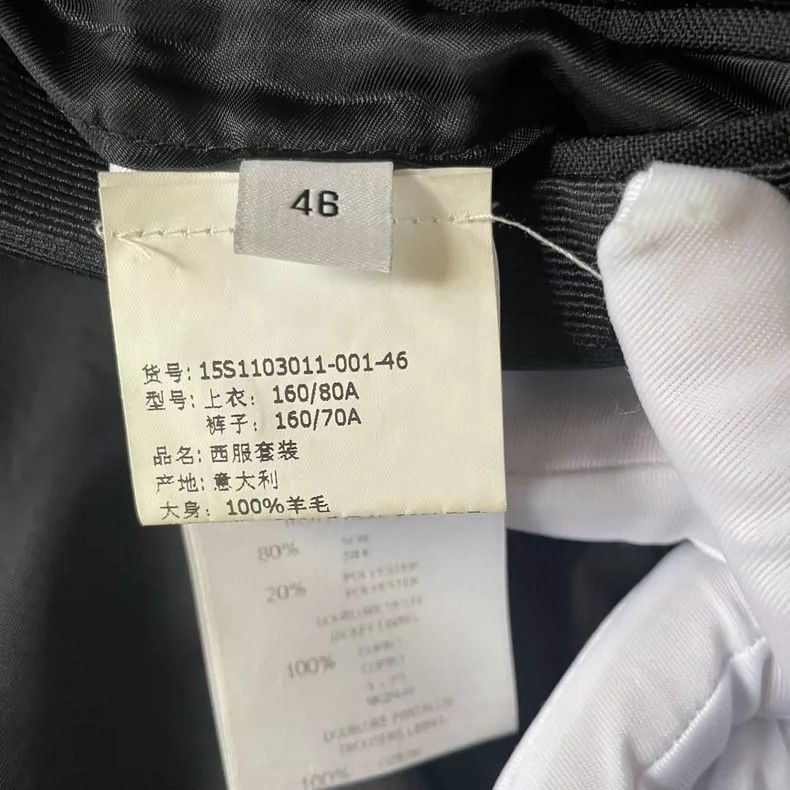 Givenchy Givenchy Black Suit Jacket Size 46 - dmc Size US L / EU 52-54 / 3 - 4 Thumbnail