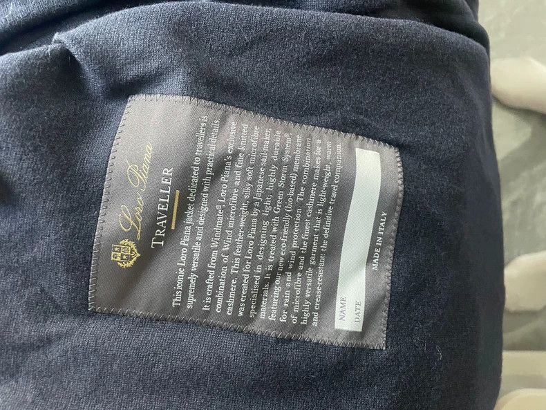 Loro Piana Loro Piana Traveller Men's Jacket Size 52 - dmc Size US L / EU 52-54 / 3 - 3 Thumbnail