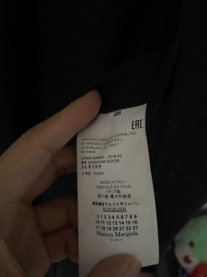 Maison Margiela Maison Margiela Oversized Black Jacket - dmc Size US L / EU 52-54 / 3 - 8 Thumbnail