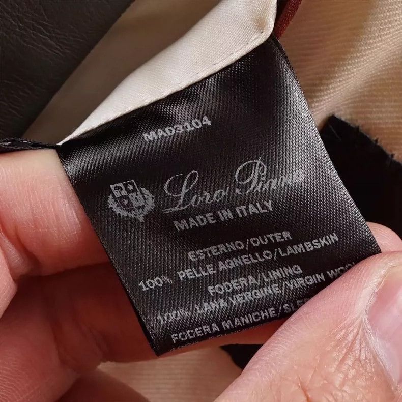 Loro Piana men's leather jacket from Loro Piana - dmc Size US XL / EU 56 / 4 - 9 Thumbnail