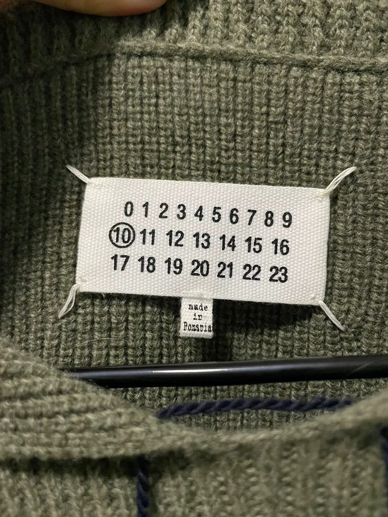 Maison Margiela maison margiela oversized hooded sweater - dmc Size US M / EU 48-50 / 2 - 3 Thumbnail