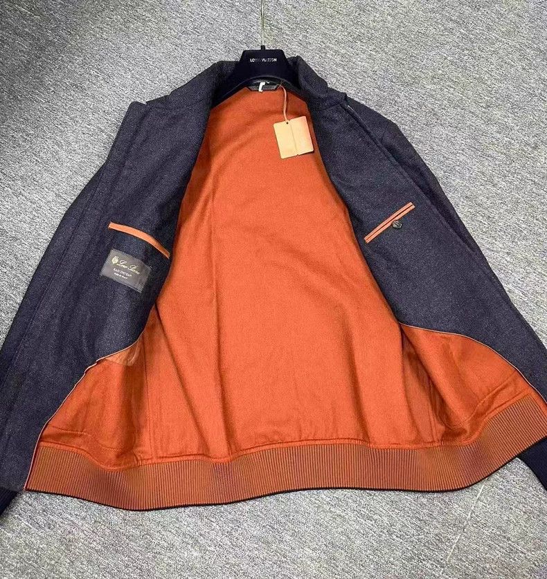 Loro Piana Loro Piana Men's Chic Jacket in Navy - dmc Size US M / EU 48-50 / 2 - 5 Thumbnail