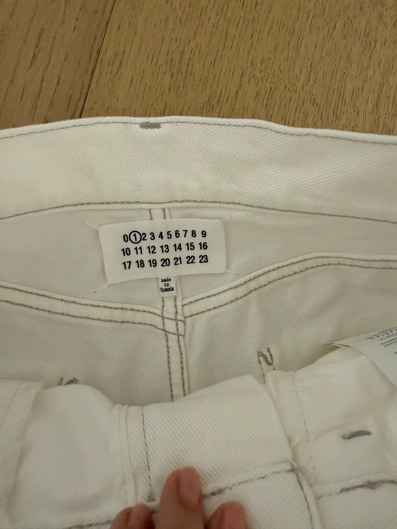 Maison Margiela maison margiela high-waisted wide-leg jeans - dmc Size US 31 - 3 Thumbnail