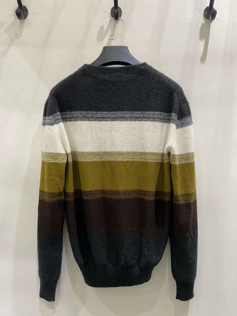 Loro Piana multicolor striped cashmere and silk sweater - dmc Size US L / EU 52-54 / 3 - 4 Thumbnail