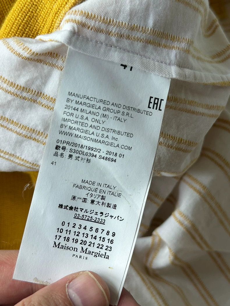 Maison Margiela maison margiela patchwork shirt sweater - dmc Size US L / EU 52-54 / 3 - 3 Thumbnail