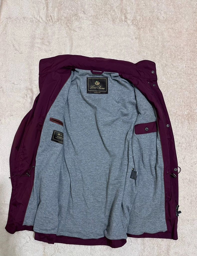 Loro Piana Loro Piana Traveller Coat in Burgundy Color - dmc Size US L / EU 52-54 / 3 - 2 Thumbnail