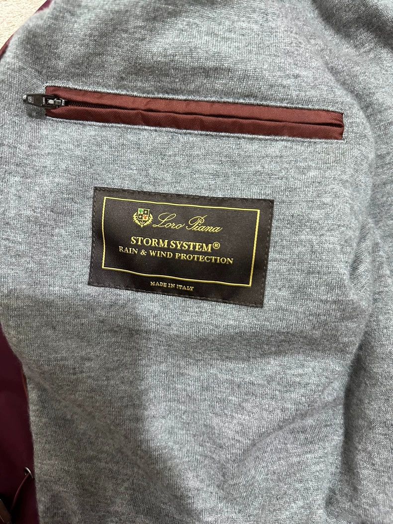 Loro Piana Loro Piana Traveller Coat in Burgundy Color - dmc Size US L / EU 52-54 / 3 - 6 Thumbnail