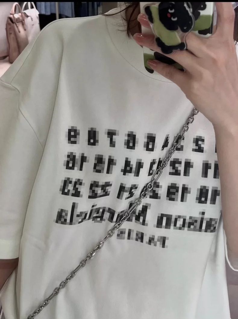 Maison Margiela maison margiela mosaic short sleeve t-shirt - dmc Size US M / EU 48-50 / 2 - 2 Thumbnail