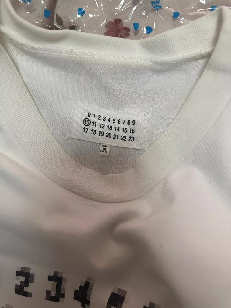 Maison Margiela maison margiela mosaic short sleeve t-shirt - dmc Size US M / EU 48-50 / 2 - 8 Thumbnail