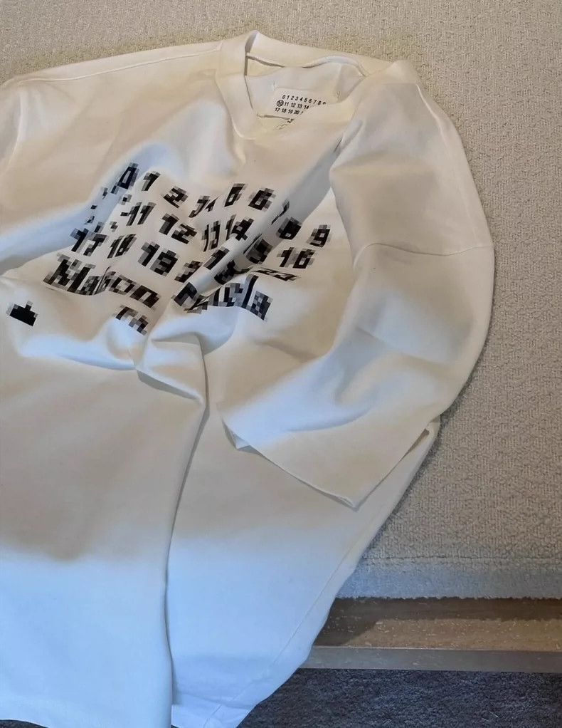 Maison Margiela maison margiela mosaic short sleeve t-shirt - dmc Size US M / EU 48-50 / 2 - 4 Thumbnail