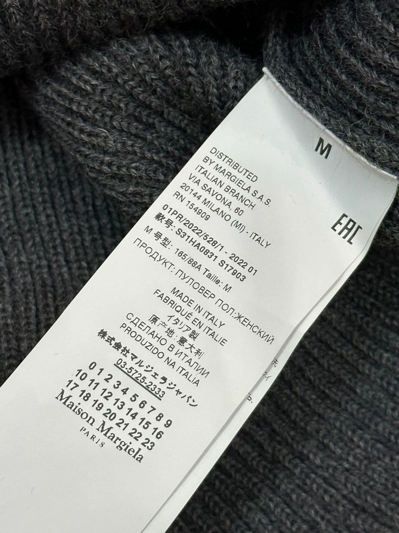 Maison Margiela maison margiela patchwork knit pullover top - dmc Size US M / EU 48-50 / 2 - 4 Thumbnail
