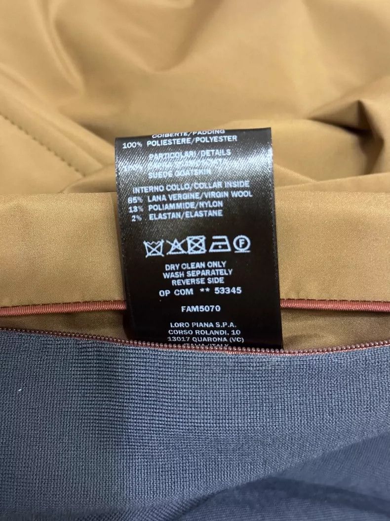 Loro Piana brown tech fabric lightweight jacket - dmc Size US L / EU 52-54 / 3 - 5 Thumbnail