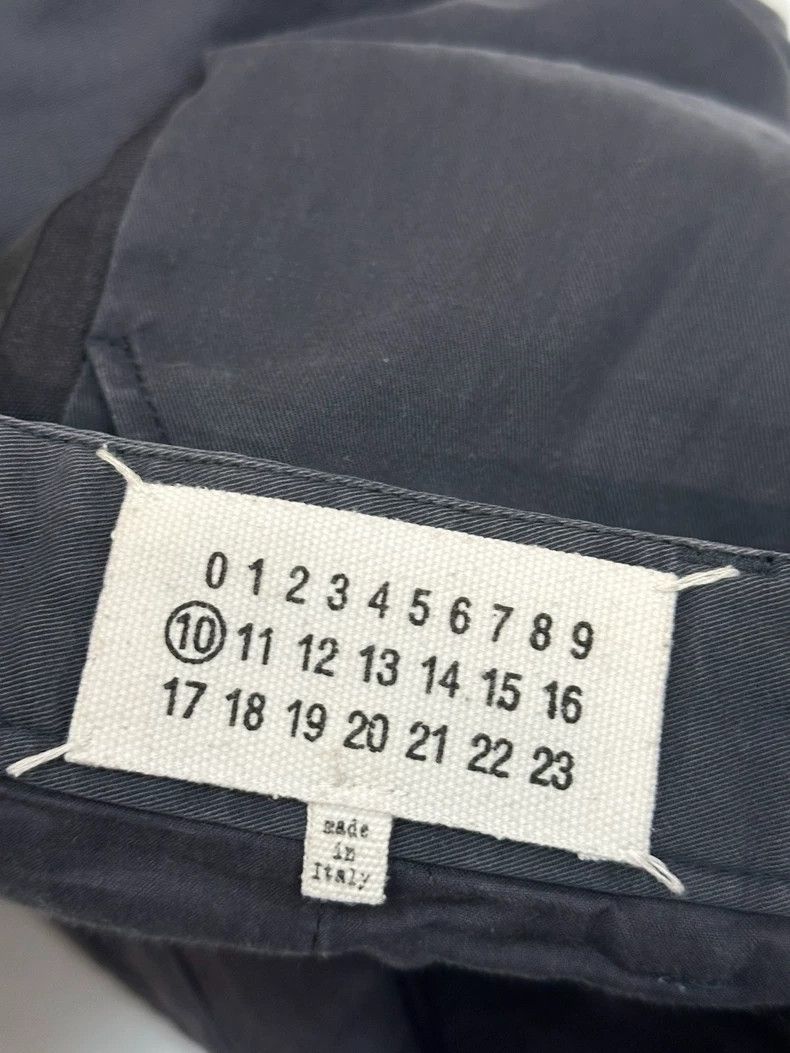 Maison Margiela maison martin margiela stitched trousers in dark color - dmc Size US 31 - 3 Thumbnail