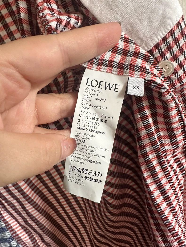 Loewe asymmetric loewe shirt for women - dmc Size US S / EU 44-46 / 1 - 2 Thumbnail