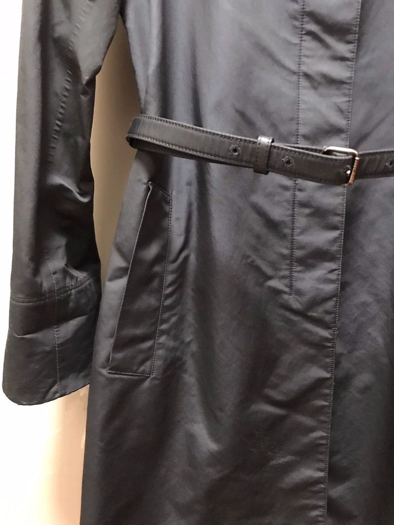 Loro Piana stylish navy long coat with inner lining - dmc Size US L / EU 52-54 / 3 - 4 Thumbnail