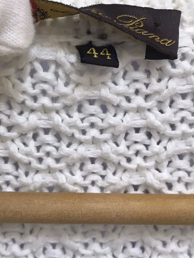 Loro Piana white knitted cardigan with buttons - dmc Size US M / EU 48-50 / 2 - 6 Thumbnail