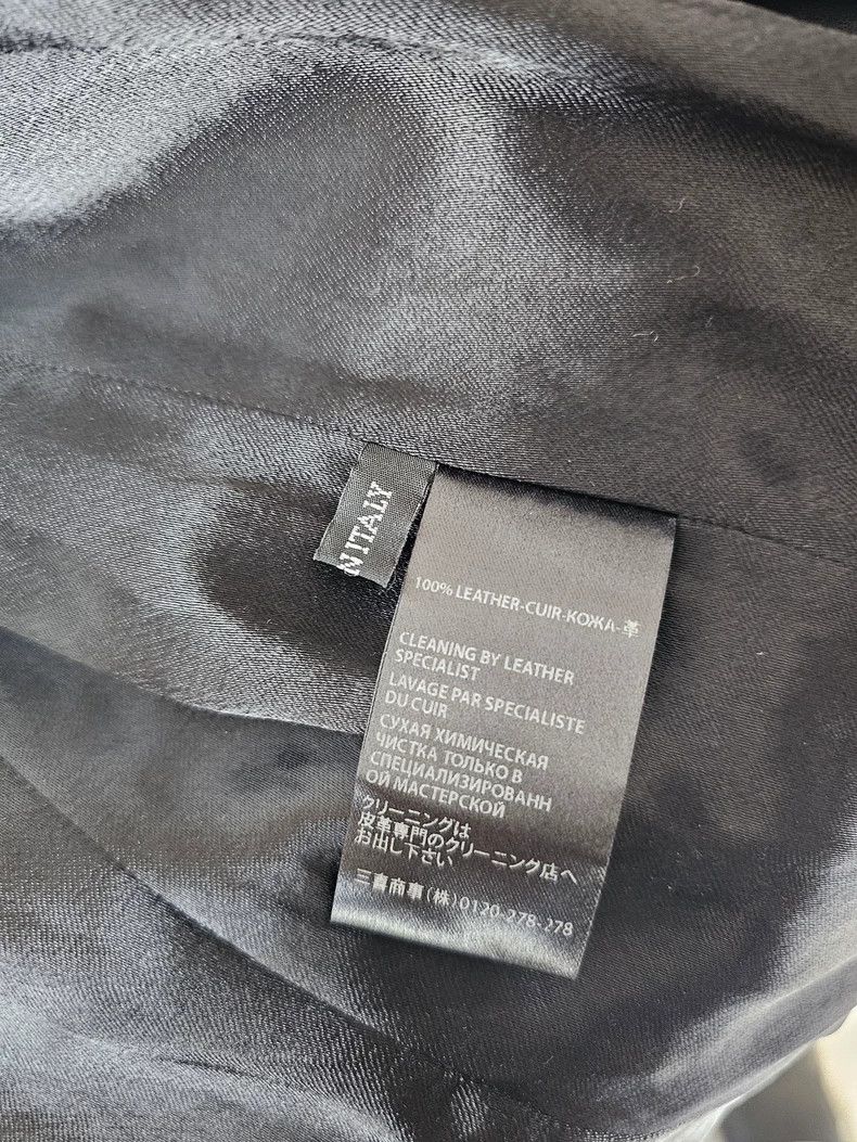 Haider Ackermann haider ackermann women's black leather jacket - dmc Size US M / EU 48-50 / 2 - 9 Thumbnail