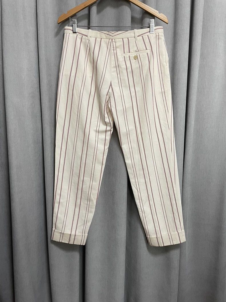 Loro Piana Loro Piana Striped Linen Cotton Casual Pants - dmc Size US 31 - 4 Thumbnail