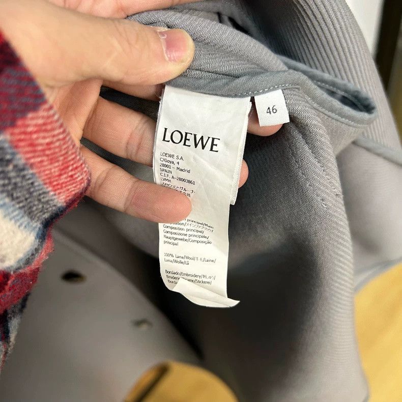 Loewe Loewe Wool Embroidered Letter Jacket Size 46 - dmc Size US L / EU 52-54 / 3 - 4 Thumbnail