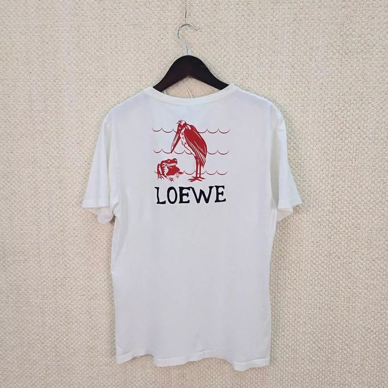 Loewe loewe frog bird logo short sleeve t-shirt - dmc Size US M / EU 48-50 / 2 - 2 Thumbnail