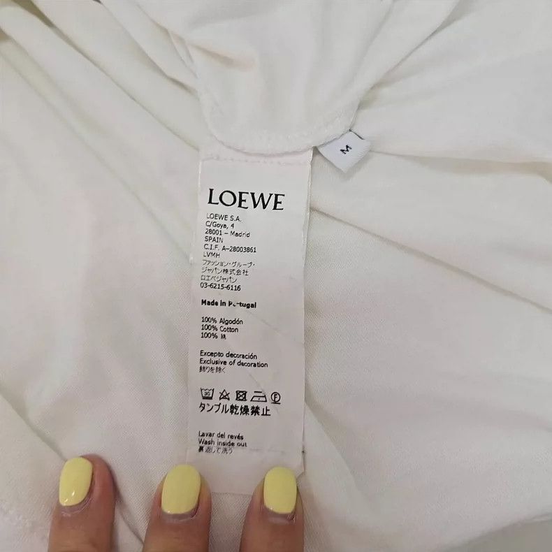 Loewe loewe frog bird logo short sleeve t-shirt - dmc Size US M / EU 48-50 / 2 - 4 Thumbnail