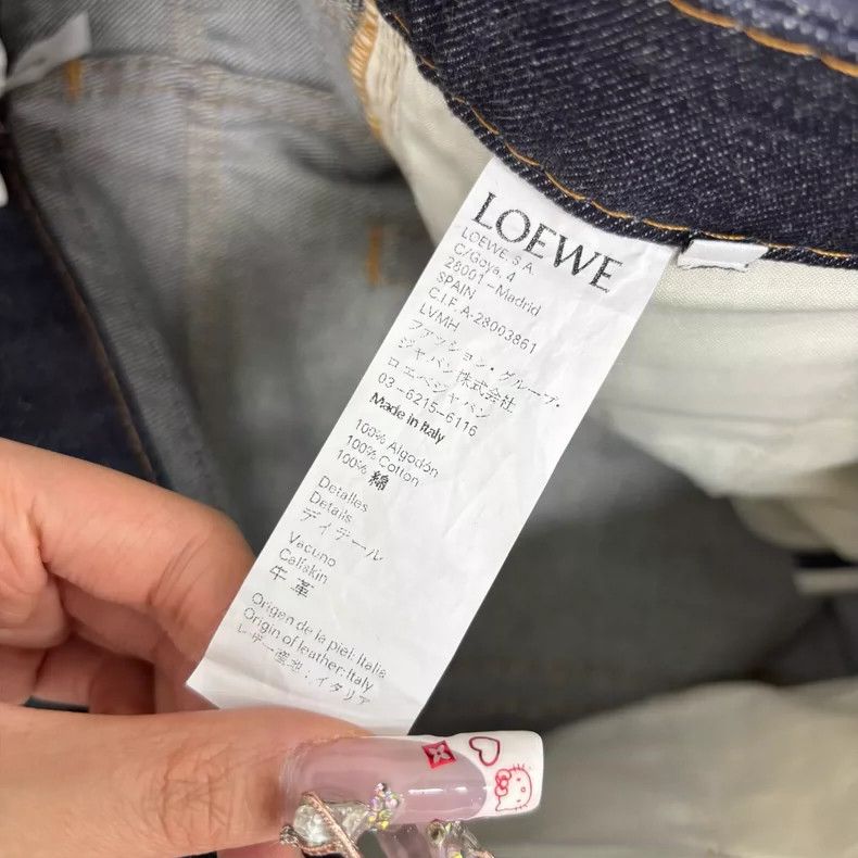 Loewe Loewe Fisherman Denim Pants Size 36 - dmc Size US 36 / EU 52 - 4 Thumbnail