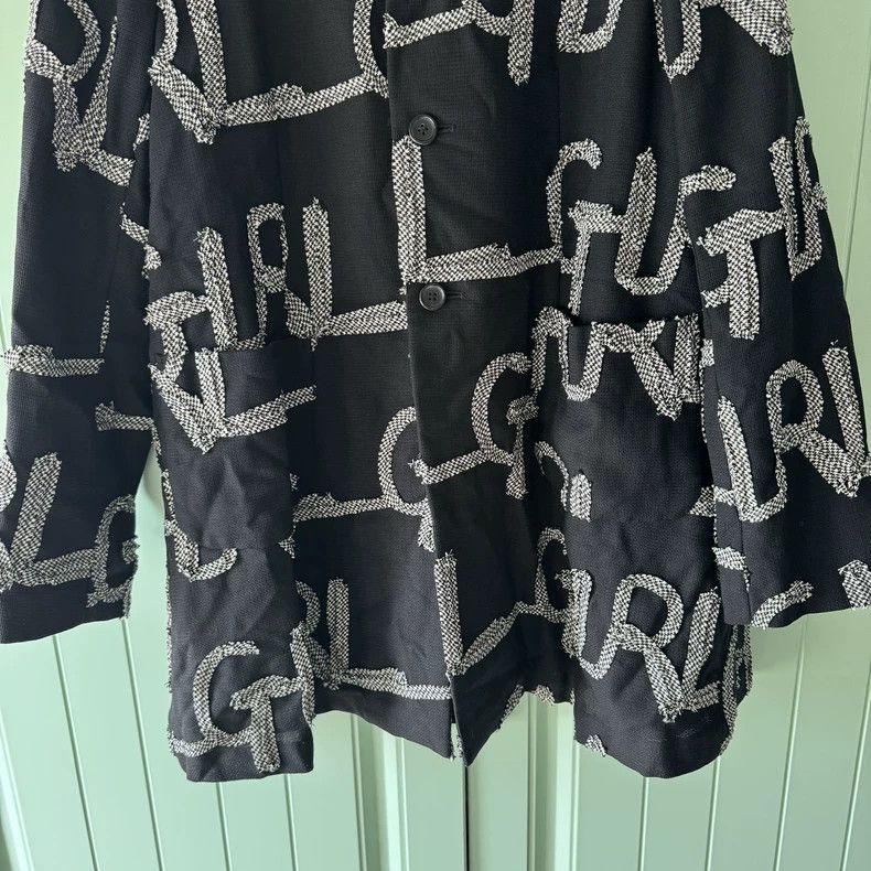 Comme des Garcons cdg girl black letter blazer jacket - dmc Size US S / EU 44-46 / 1 - 6 Thumbnail