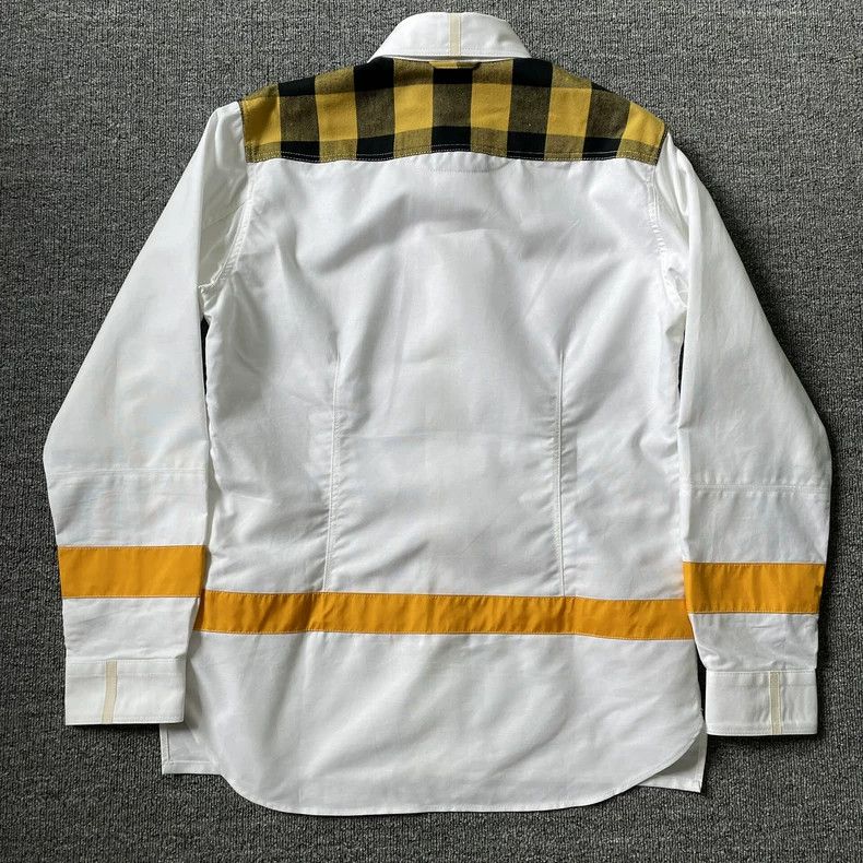 Junya Watanabe cdg junya watanabe man embroidered check shirt - dmc Size US M / EU 48-50 / 2 - 4 Thumbnail