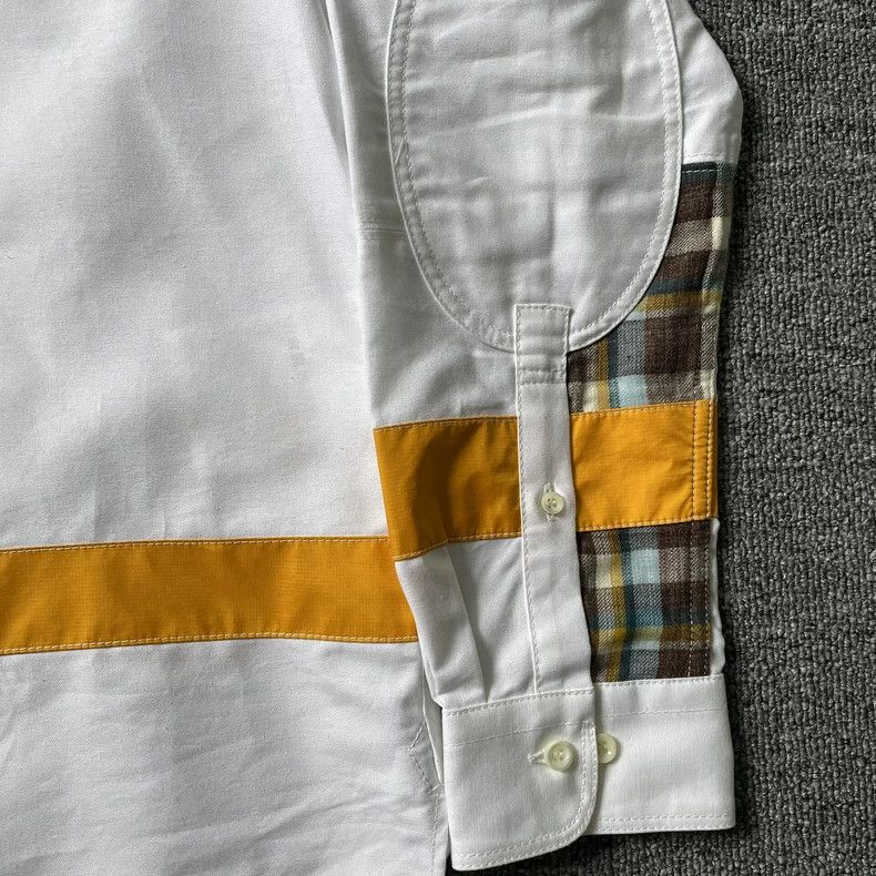Junya Watanabe cdg junya watanabe man embroidered check shirt - dmc Size US M / EU 48-50 / 2 - 3 Thumbnail