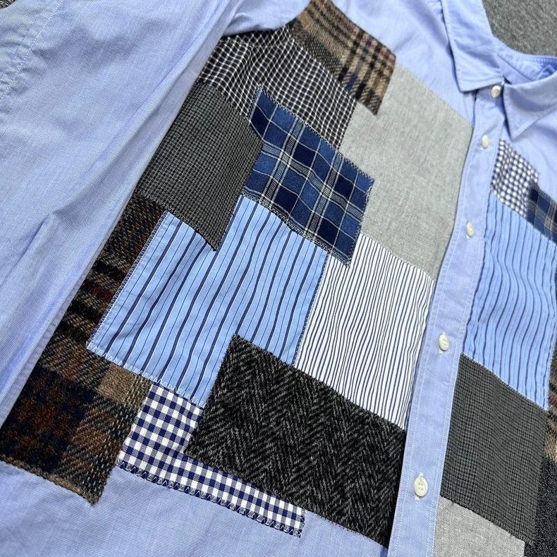 Junya Watanabe junya watanabe man patchwork shirt - dmc Size US M / EU 48-50 / 2 - 4 Thumbnail
