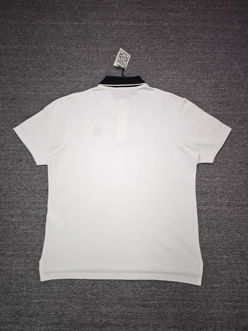 Loewe white short sleeve polo shirt for men - dmc Size US S / EU 44-46 / 1 - 2 Thumbnail