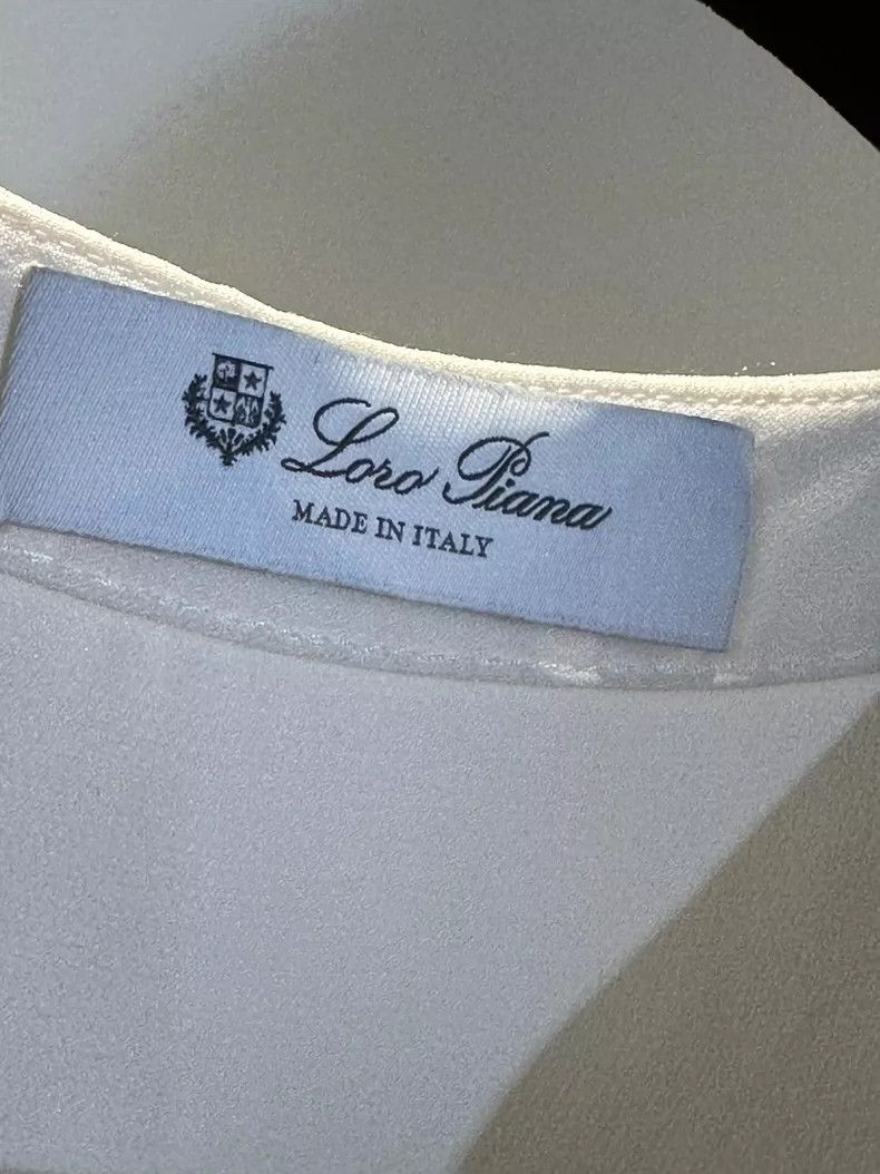 Loro Piana silk dress with lambskin jacket - dmc Size US 38 / EU 54 - 4 Thumbnail