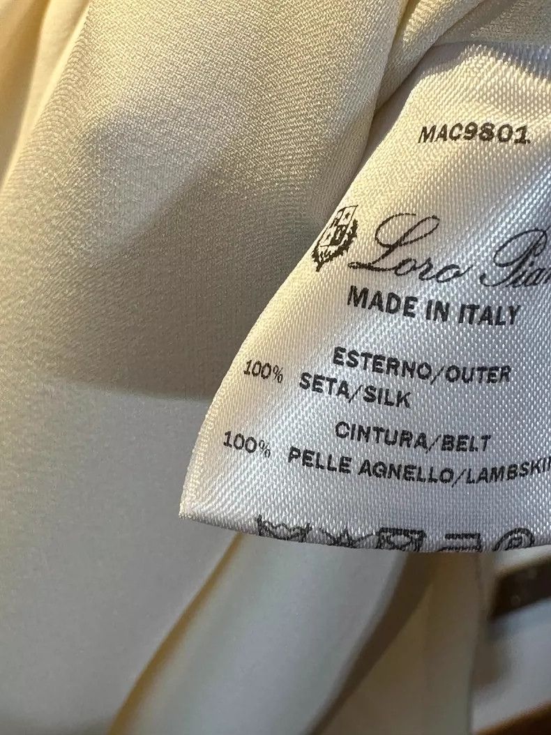 Loro Piana silk dress with lambskin jacket - dmc Size US 38 / EU 54 - 2 Thumbnail