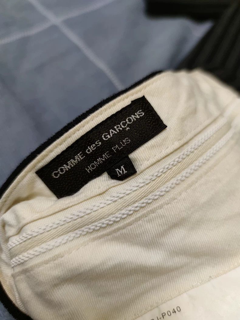 Comme des Garcons comme des garcons homme plus wool striped pants - dmc Size US 32 / EU 48 - 6 Thumbnail