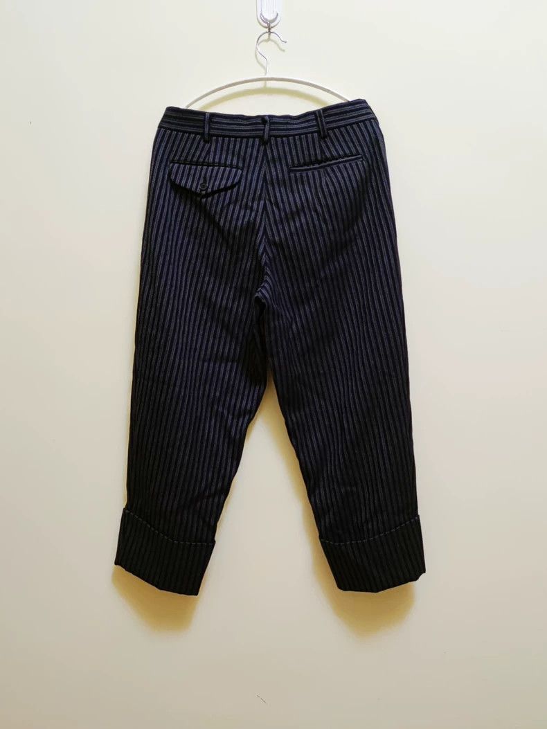 Comme des Garcons comme des garcons homme plus wool striped pants - dmc Size US 32 / EU 48 - 3 Thumbnail