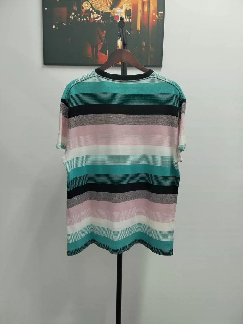 Loewe striped LOEWE embroidered short sleeve T-shirt - dmc Size US L / EU 52-54 / 3 - 2 Thumbnail