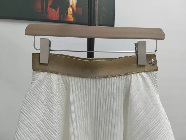 Loewe Loewe Asymmetrical Pleated Midi Skirt - dmc Size US 34 / EU 50 - 3 Thumbnail