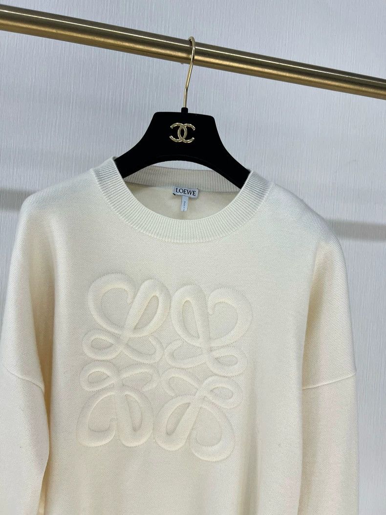 Loewe Loewe Vintage Logo Knit Sweater - dmc Size S / US 4 / IT 40 - 2 Thumbnail