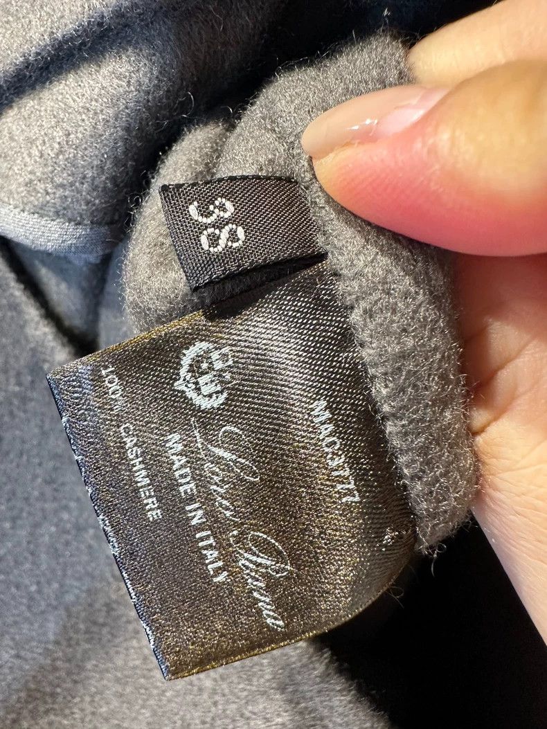 Loro Piana gray cashmere dress by loro piana - dmc Size US 38 / EU 54 - 3 Thumbnail