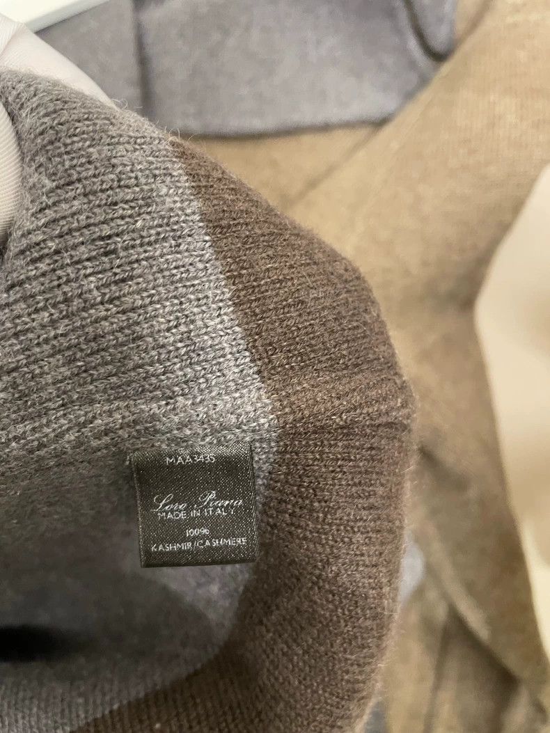 Loro Piana Loro Piana Brown Cashmere Long Coat - dmc Size US L / EU 52-54 / 3 - 4 Thumbnail