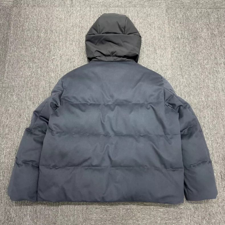 blue cashmere down jacket - dmc