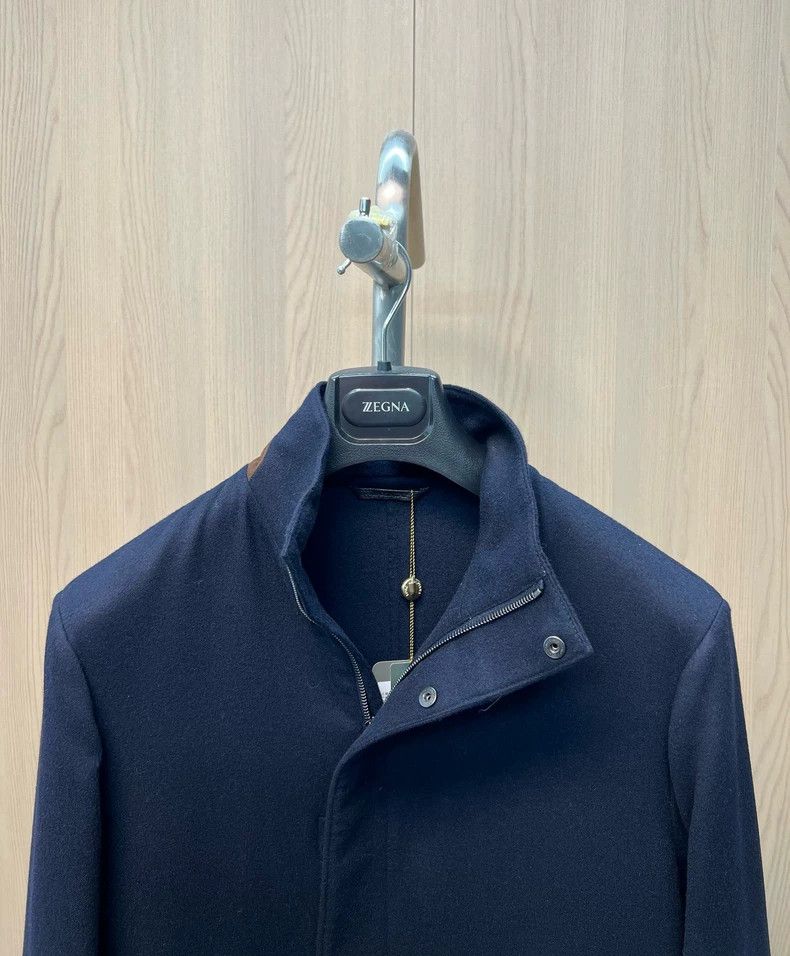 Loro Piana luxurious cashmere coat with suede detailing - dmc Size US S / EU 44-46 / 1 - 2 Thumbnail