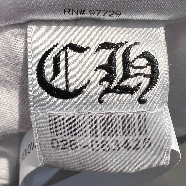 Chrome Hearts chrome hearts white short sleeve pocket t-shirt - dmc Size US M / EU 48-50 / 2 - 5 Thumbnail