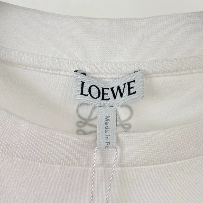 Loewe loewe white graphic t-shirt size xs - dmc Size US XS / EU 42 / 0 - 5 Thumbnail