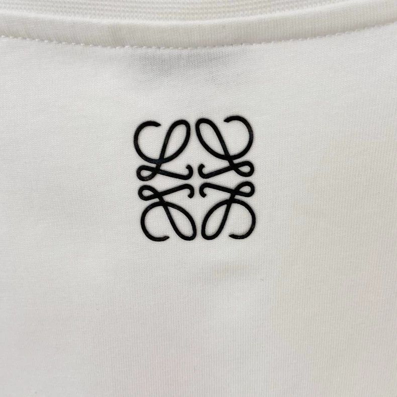 Loewe loewe white graphic t-shirt size xs - dmc Size US XS / EU 42 / 0 - 6 Thumbnail