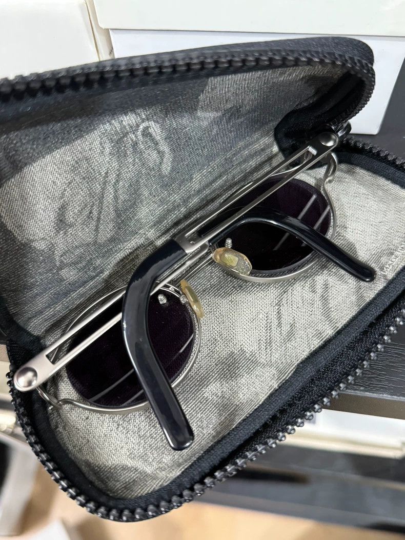 Yohji Yamamoto yohji yamamoto metal cutting glasses - dmc Size ONE SIZE - 3 Thumbnail