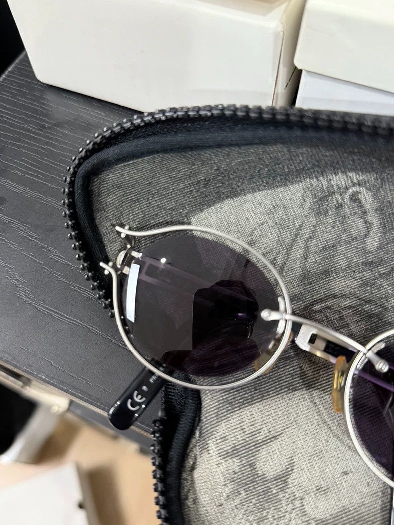 Yohji Yamamoto yohji yamamoto metal cutting glasses - dmc Size ONE SIZE - 4 Thumbnail