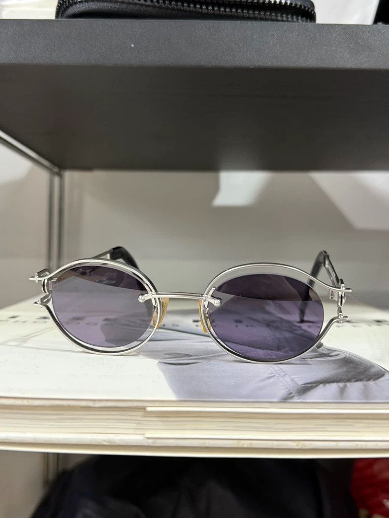 Yohji Yamamoto yohji yamamoto metal cutting glasses - dmc Size ONE SIZE - 7 Thumbnail