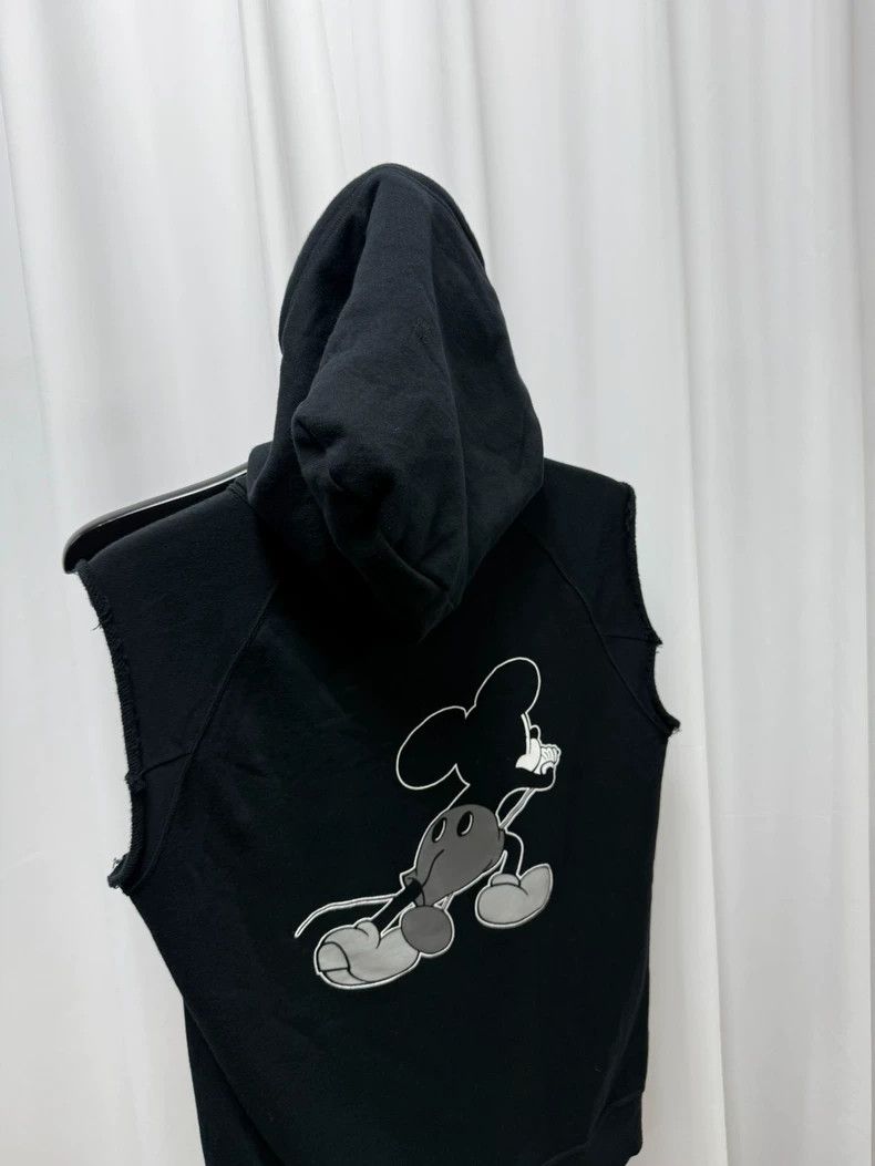 Number (N)ine Number (N)ine Mickey Sleeveless Hoodie - dmc Size US M / EU 48-50 / 2 - 5 Thumbnail