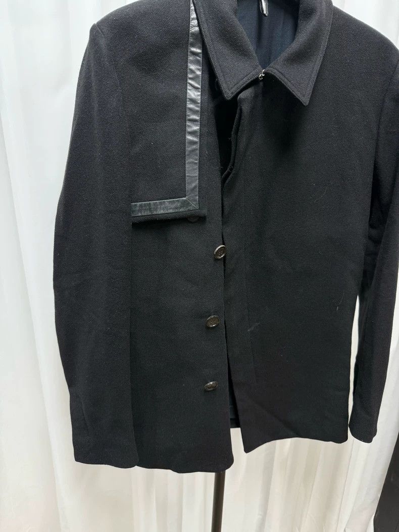 Dior Dior Homme Black Button-Up Coat - dmc Size US XXL / EU 58 / 5 - 4 Thumbnail